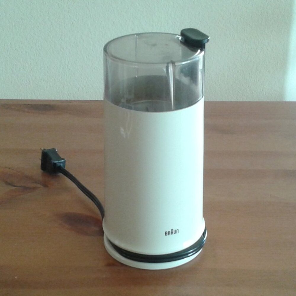 Vintage Braun KSM2-WH Coffee Grinder